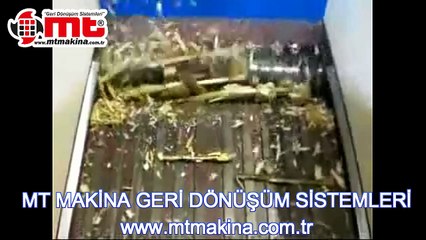TS-SERİSİ TEK ŞAFTLI PARÇALAMA MAKİNASI / MT MAKİNA GERİ DÖNÜŞÜM SİSTEMLERİ