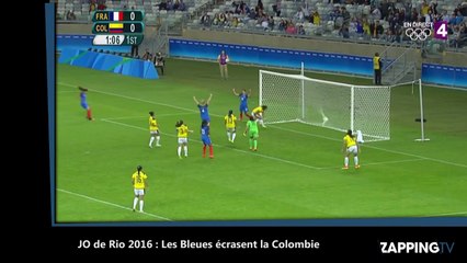 JO de Rio 2016 : Les Bleues écrasent la Colombie, revivez les buts de la victoire (Vidéo)