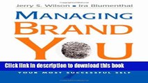 Books Managing Brand You: 7 Steps to Creating Your Most Successful Self Full Online