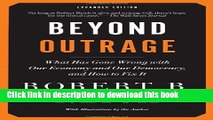 Ebook Beyond Outrage: Expanded Edition: What has gone wrong with our economy and our democracy,