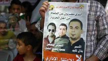 Palestinos piden la liberación de presos retenidos en cárceles israelíes