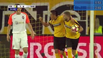 Yuya Kubo Goal HD - Young Boys 1-0 Shakhtar 03.08.2016