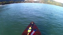 Mares, navegados, SUP em PET, navegando nas ondas e ilhas da Praia da Enseada, Ubatuba, SP, Brasil, (1), Marcelo Ambrogi