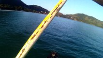 Mares, navegados, SUP em PET, navegando nas ondas e ilhas da Praia da Enseada, Ubatuba, SP, Brasil, (2), Marcelo Ambrogi