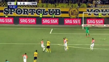 Yuya Kubo GOAL - Young Boys 1-0 Shakhtar Donetsk - 03.08.2016