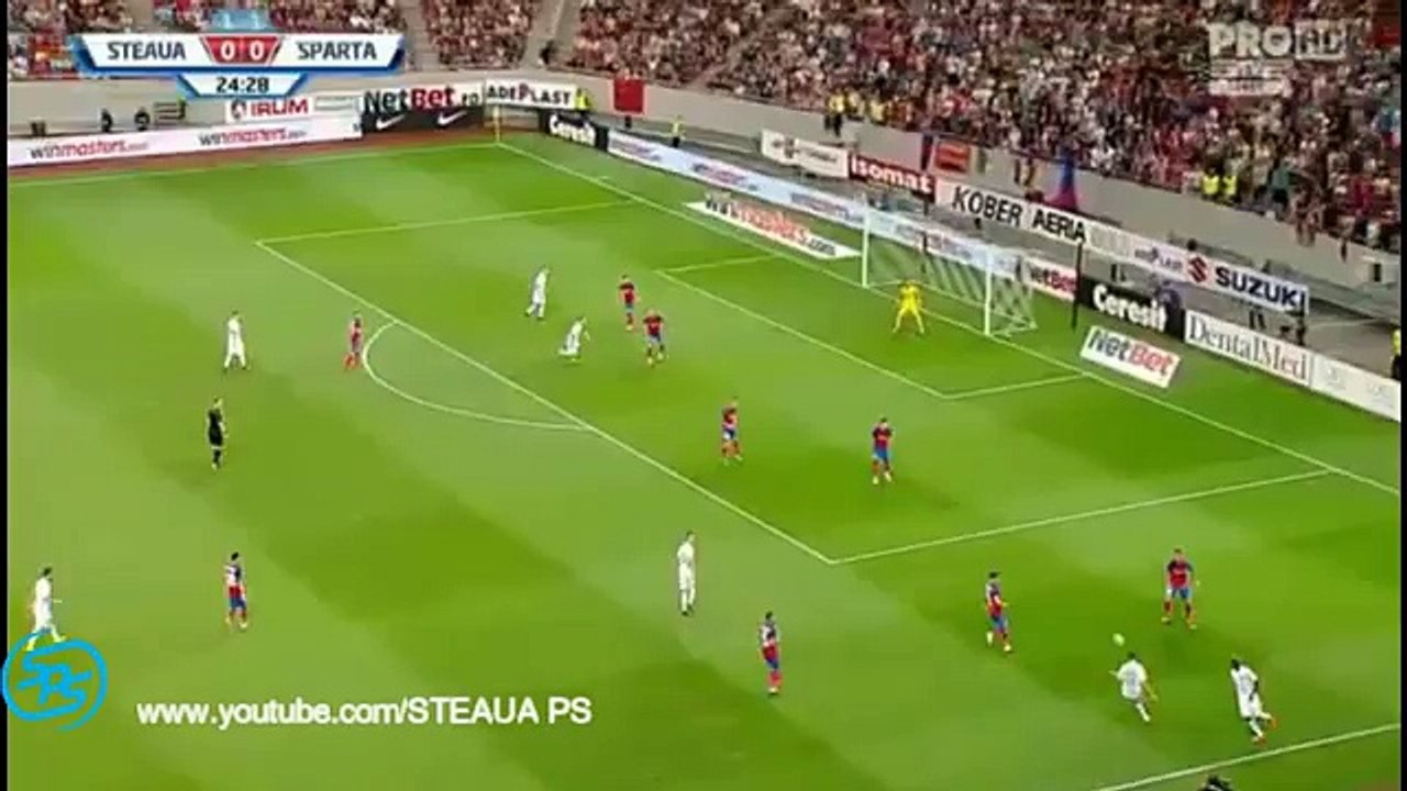 Steaua Bucuresti - Sparta Praga 2-0  All Goals Highlights Champions League 03.08.2016
