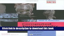 [PDF] Computed Tomography: Fundamentals, System Technology, Image Quality, Applications Read Full