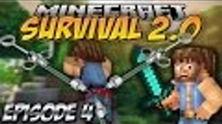 I HAVE NEEDLES IN MY ASS! - Minecraft Survival 2.0 Ep.4 | 60FPS | w/ Me and GodVincGaming