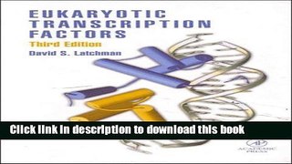 Books Eukaryotic Transcription Factors, Third Edition Free Online