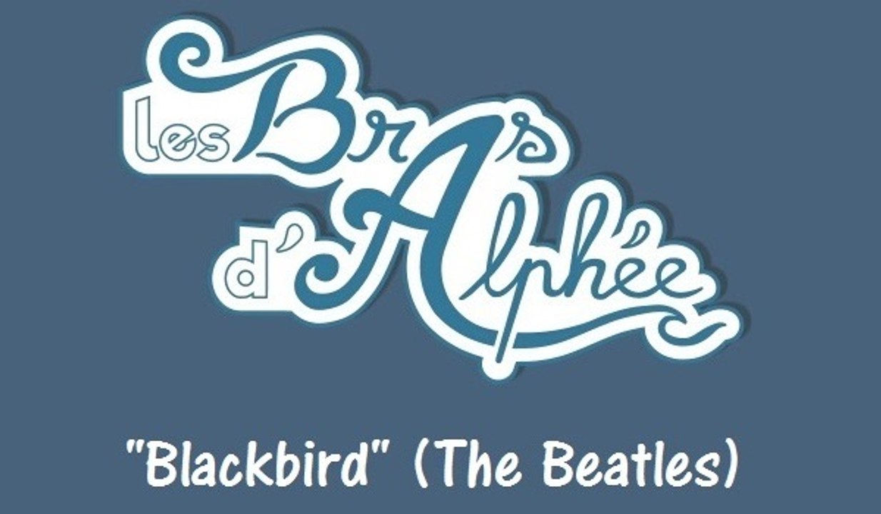 Blackbird - The Beatles (cover by Les Bras d'Alphée)