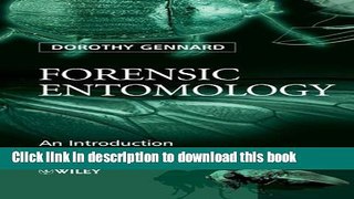 Ebook Forensic Entomology: An Introduction Free Online