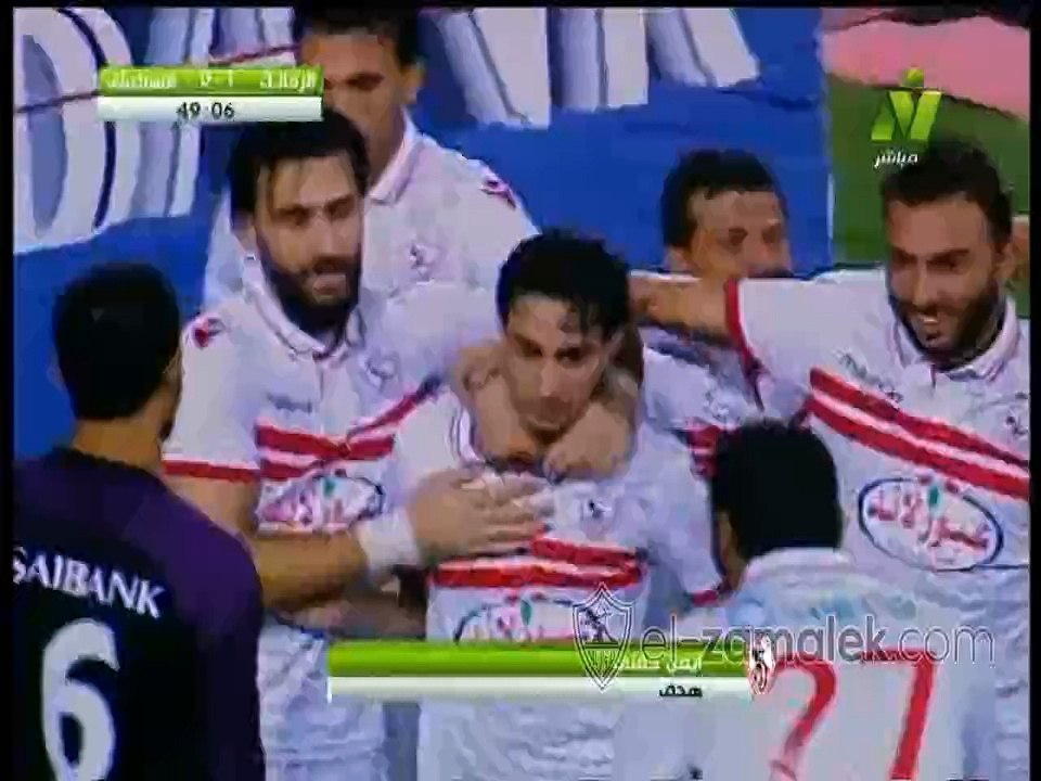هدف الزمالك الاول | ايمن حفنى| الزمالك 1-0 الاسماعيلى | كأس مصر | دور نصف النهائي