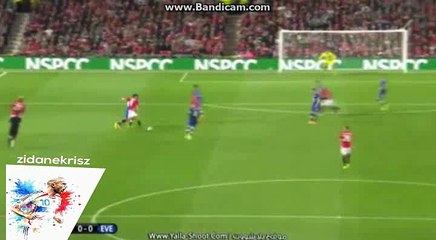 Zlatan Ibrahimovic Incredible No Look Pass - Manchester United vs Everton - International Champions Cup - 03/08/2016