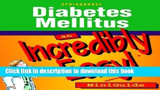Books Diabetes Mellitus: An Incredibly Easy! Miniguide Free Download
