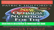 Books New Optimum Nutrition for the Mind Free Download