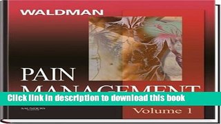 Books Pain Management (2 volume set) Free Online