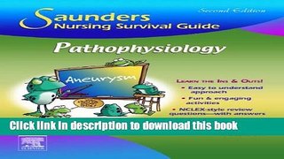 Books Saunders Nursing Survival Guide:  Pathophysiology, 2e Free Online