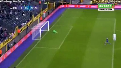 Christian Noboa Goal - Anderlecht 0-1 FK Rostov - 03-08-2016
