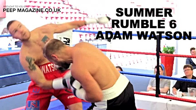 ADAM WATSON v CAISEY BLAIR / SUMMER RUMBLE 6 / PRO BOXING / PEEP MAGAZINE