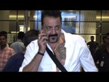 Sanjay Dutt Spotted At Mumbai Airport