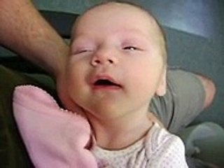 Baby Sleeping Funny Faces Dreaming
