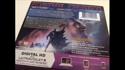 Critique Blu-ray Batman: The Killing Joke