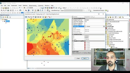 Kriging Interpolation using ArcMap 10.0