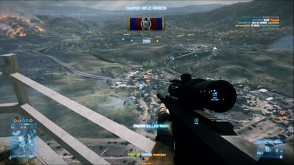 BATTLEFIELD 3 -PC on-line SNIPER antena TORRE
