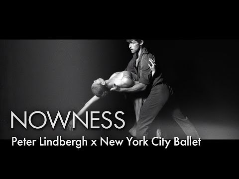 Backstage at with the New York City Ballet dancers