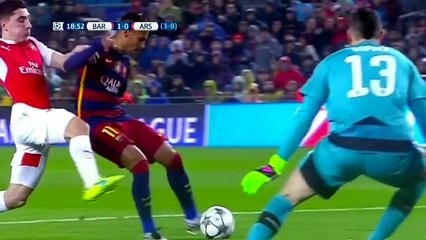 Neymar Jr. vs Arsenal FC (UCL) (Home) 2015-16