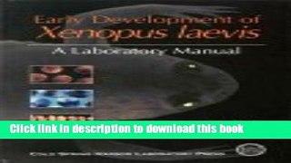 Ebook Early Dev of Xenopus Laevis (C) Full Online