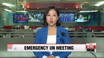 UNSC convenes emergency meeting in response to N. Korea's missile launch