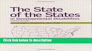 Ebook State of the States in Developmental Disabilities Full Online