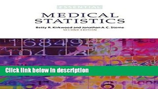 Books Essentials of Medical Statistics Full Online