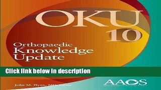 Ebook Orthopaedic Knowledge Update 10 Free Online