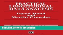 Ebook Practical Longitudinal Data Analysis (Chapman   Hall/CRC Texts in Statistical Science) Free