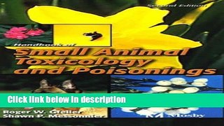 Books Handbook of Small Animal Toxicology and Poisonings, 2e Full Online