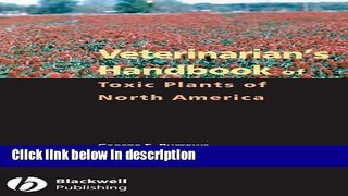 Ebook Handbook of Toxic Plants of North America Full Online