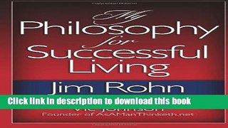 Books My Philosophy For Successful Living Free Online