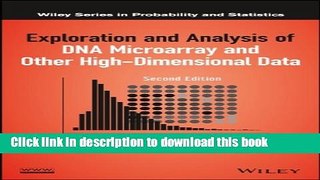 PDF  Exploration and Analysis of DNA Microarray and Other High-Dimensional Data (Wiley Series in