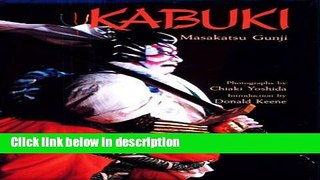 Ebook Kabuki Free Download
