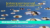 Ebook Bundle: Interpersonal Communication: Everyday Encounters, Loose-leaf Version, 8th   MindTap