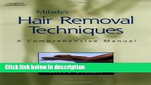 Ebook Milady s Hair Removal Techniques: A Comprehensive Manual Full Online