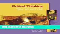 Books Critical Thinking: Learn the Tools the Best Thinkers Use, Concise Edition Free Download