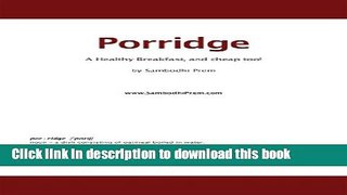 Ebook The Porridge Book Free Online