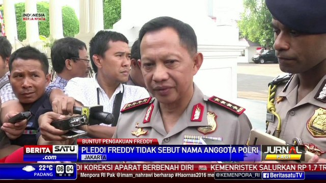 Kapolri: Tidak Ditemukan Nama Polisi dalam Pledoi Freddy