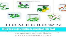 Books Homegrown Tea: An Illustrated Guide to Planting, Harvesting, and Blending Teas and Tisanes