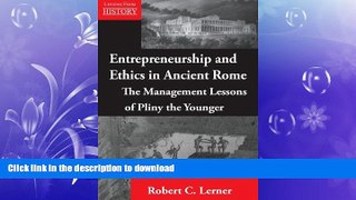 FAVORIT BOOK Entrepreneurship and  Ethics in Ancient Rome: The Management Lessons of Pliny the