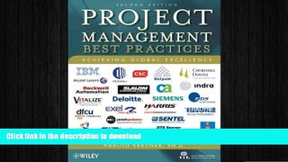 FAVORIT BOOK Project Management - Best Practices: Achieving Global Excellence READ EBOOK