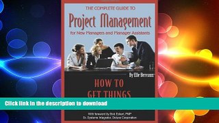 FAVORIT BOOK The Complete Guide to Project Management for New Managers and Management Assistants: